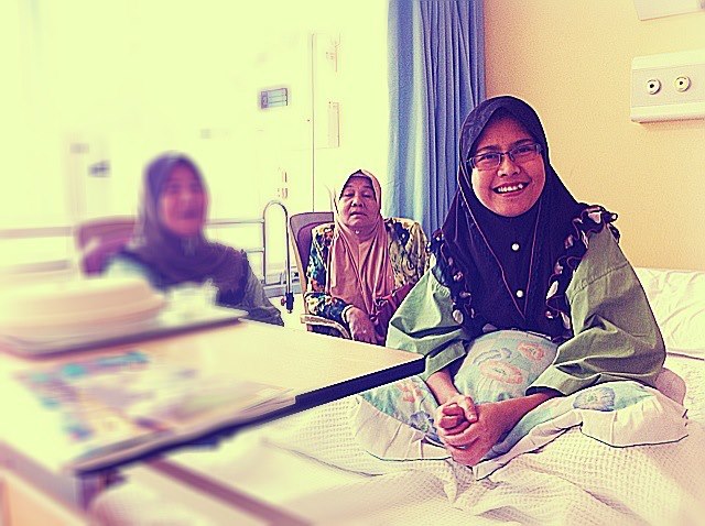 Wahida Y di Wad 3B Hospital Putrajaya